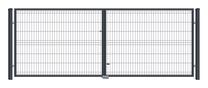 Vartai, 400 cm x 150 cm, pilka sp.