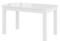 Stalas išskleidžiamas Szynaka Meble, balta sp., 140 cm x 80 cm x 76 cm