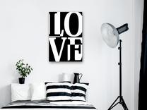 Reprodukcija Artgeist Black And White Love, m-a-0861-b-a, 60 cm x 90 cm