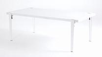 Kavos staliukas Kalune Design Fonissa, balta sp., 60 cm x 120 cm x 45 cm