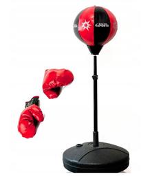 Bokso kriaušė Boxing Sports 9025, juoda sp./raudona sp.