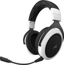 Bezvadu austiņas Corsair HS70, balta krās./melna krās.
