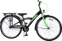 Vaikiškas dviratis, miesto Volare Thombike, juoda sp./žalia sp., 26"