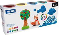 Plastilinas Milan Basic 913510B, įvairių spalvų, 850 g