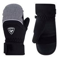 Dviratininko pirštinės vaikams Rossignol Jr Tech Impr M, juoda sp./pilka sp., 10