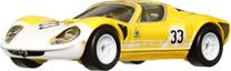 Игрушечная машина Mattel Hot Wheels Hot Wheels Alfa Romeo 33 Stradale HCJ91, желтый цв.