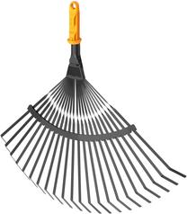 Lapų grėblys vėduoklinis Fiskars OneClick 1080675, be koto, 375 mm
