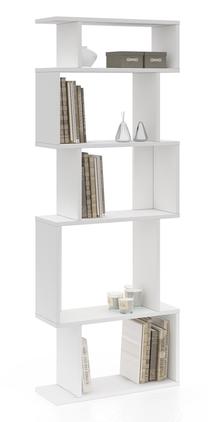 Pastatoma lentyna Kalune Design Piramide 598MNM1503, balta sp., 160 cm x 60 cm x 22 cm