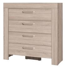 Komoda Jurek Meble Cezar Reg9 3080011, ąžuolo sp./ruda sp., 106 cm x 42 cm x 100 cm