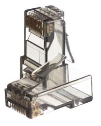 Netrack Modular Plug UTP Cat 6 RJ45 x 100 Black