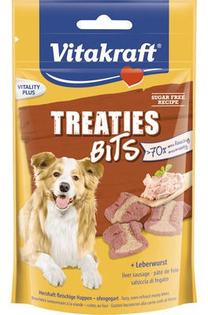 Gardums suņiem Vitakraft Treates Bits, aknas, 0.12 kg