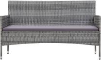 Õuesohva VLX Garden Sofa 45898, hall v.