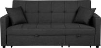 Sofa-lova Beliani Glomma, tamsiai pilka sp., 87 x 207 cm x 95 cm