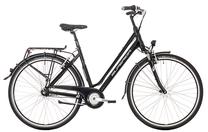 Dviratis miesto Superior, 28 ", 16" rėmas, juoda sp.