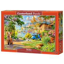 Dėlionė Castorland Lake Path 54305, 33 cm x 47 cm, 500 vnt., įvairių spalvų