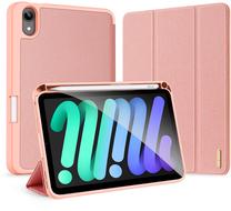 Planšetdatora vāciņš Dux Ducis Domo Series iPad mini 6, rozā krās., 7.9"