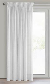 Dienas aizkari ZLM-01, balta krās., 140 cm x 270 cm