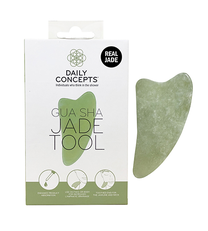 Массажер для лица Daily Concepts Gua Sha jade, зеленый цв.