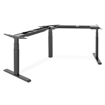 Kojelė Digitus Electric Height-Adjustable Desk Frame, juoda sp., 186 cm x 186 cm