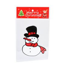 Dekoratyvinis lipdukas, "Sniego senis" Christmas Touch, 20 cm, įvairių spalvų