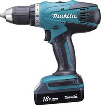 Gręžtuvas su akumuliatoriumi Makita DF457DWE, 18 V, 1.3 Ah