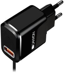 Telefono įkroviklis Canyon Apple Lightning Wall Charger With USB Plug, Micro USB/AC/DC