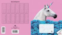 Burtnīca Jānis Roze, rūtiņu, A5, 18 lapas, Daudzkrāsaina