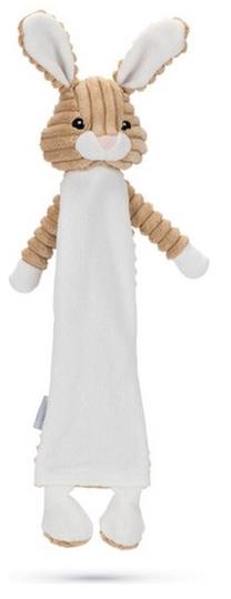 Žaislas šuniui, pliušinis Beeztees Flatino Rabbit Raf 619975, 45 cm, ruda sp./balta sp.
