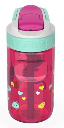 Ūdens pudele Kambukka Lagoon KAM11-04030, sarkana krās., plastmasa, 0.4 l