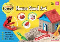 Modeliavimo smėlis Gerardo's Toys House Sand Art, įvairių spalvų