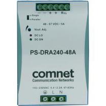 Сетевые продукты Comnet DIN Rail Power Supply 240W, 124.5 x 83.5 мм, серый цв.