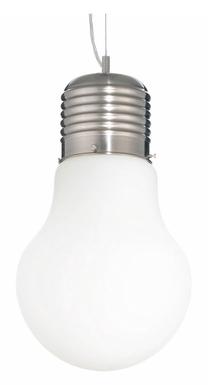 Šviestuvas kabinamas Ideal Lux Luce SP1 Big 006840, E27, 1 x 60 W, balta sp. / chromo sp.