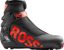 Slidinėjimo batai lygumų Rossignol Comp J RIHW650, juoda sp./raudona sp., 40