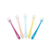 Šaukštelis Babymoov Silicone, 0 mėn., silikonas, įvairių spalvų