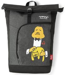 Turistinė kuprinė Jata Thermal Bag HPOR7045, juoda sp./pilka sp., 17 l