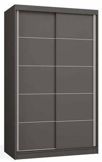 Шкаф Iga 120 C, антрацитовый цв., 61 см x 120 см x 200 см