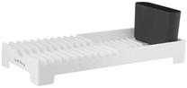 Indų džiovykla Vialli Design Livio Duo, 45 cm x 19 cm x 7 cm, plastikas, balta sp./juoda sp.