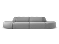 Lauko sofa Calme Jardin Maui CAL_R4SO_153_F1_MAUI4, pilka sp., 100 cm x 380 cm x 69 cm
