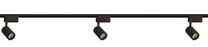 Lampa griesti Light Prestige Leon LP-1919/1W BK Set 5907796367353, LED, 3000 °K, 3 x 7 W, melna krās. / melna krās.