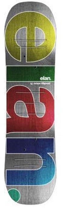 Snovbords Elan Snowboards, zila krās./sarkana krās./dzeltena krās., 75 cm