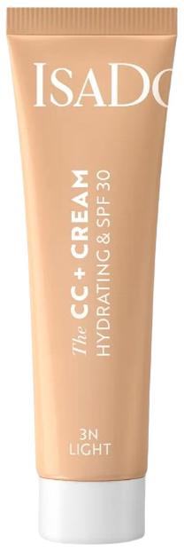 CC krēms IsaDora The CC+, SPF 30, 3n light, 30 ml