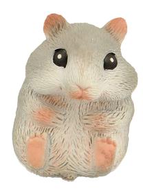 Žaislinė figūrėlė Keycraft Cute Beanie Hamster CR129, 8 cm, ruda sp.