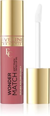 Lūpu spīdums Eveline Wonder Match, 5 ml, raspberry sorbet krās., 04