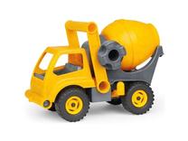 Игрушечный бетономешалка Lena EcoActives Concrete Mixer 04215, желтый цв.