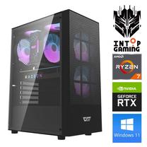 Stacionarus kompiuteris Intop Ryzen 7 7700X, 2500 GB, DDR5 32 GB, SSD+HDD 500 GB 2 TB, Nvidia GeForce RTX 5060 Ti 8 GB GDDR7, Windows 11 Home