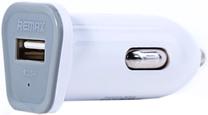 Automobilinis įkroviklis Remax, USB, balta sp.