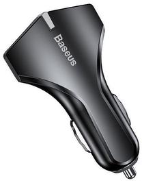 Automobilinis įkroviklis Baseus, 2 x USB, juoda sp.