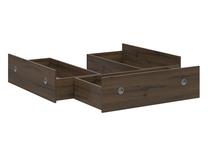 Patalynės dėžė Nepo Plus 160, ruda sp., 124 x 48 cm