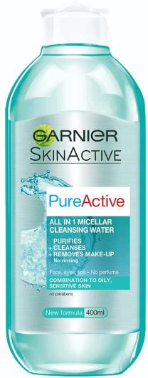 Micelārais ūdens Garnier Pure Active, 400 ml
