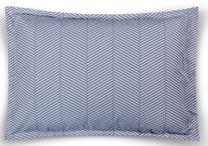 Spilvenu pārvalks Mijolnir Chevron 582CAN1581, zila krās., 65 cm x 65 cm